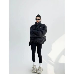 High Collar Puffer Coat