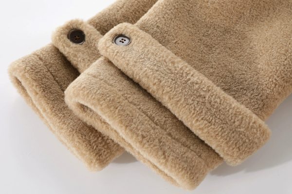 Hooded Wool Coat with Mittens - Image 8
