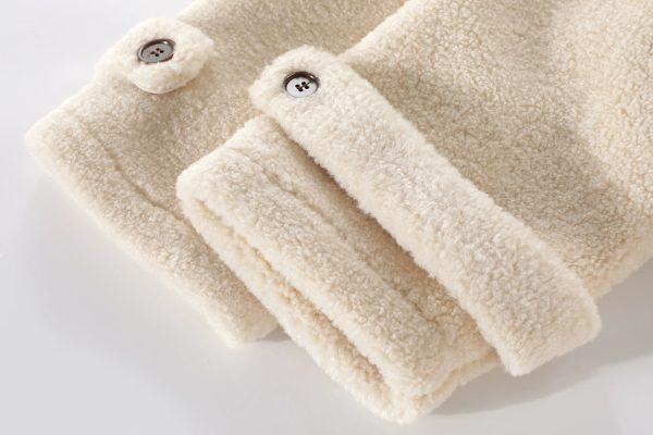 Hooded Wool Coat with Mittens - Image 7